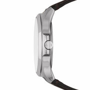  Shop Authentic Armani Exchange Whitman Silver Dial Brown Leather Strap Watch For Men - AX2100 - Luxxuri