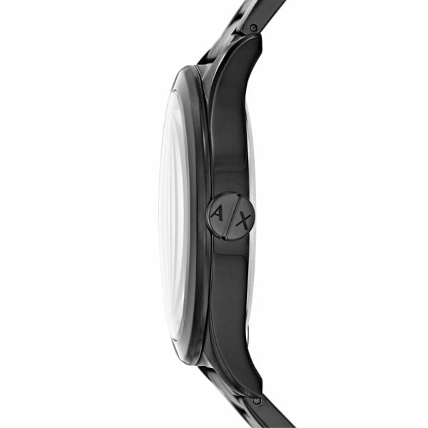  Shop Authentic Armani Exchange Nico Analog Black Dial Black Steel Strap Watch For Men - AX7102 - Luxxuri