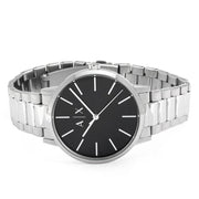  Shop Authentic Armani Exchange Cayde Analog Black Dial Silver Steel Strap Watch For Men - AX2700 - Luxxuri