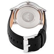  Shop Authentic Emporio Armani Renato Analog Black Dial Black Leather Strap Watch For Men - AR11186 - Luxxuri