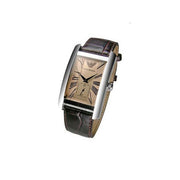  Shop Authentic Emporio Armani Classic Beige Dial Brown Leather Strap Watch For Women - AR0155 - Luxxuri