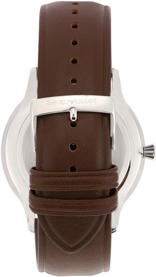  Shop Authentic Emporio Armani Giovanni Quartz White Dial Brown Leather Strap Watch For Men - AR11211 - Luxxuri
