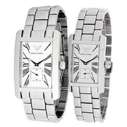  Shop Authentic Emporio Armani White Dial Silver Stainless Steel Watch For Women - AR0146 - Luxxuri