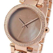  Shop Authentic Michael Kors Parker Rose Gold Dial with Diamonds Rose Gold Steel Strap Watch for Women - MK6426 - Luxxuri