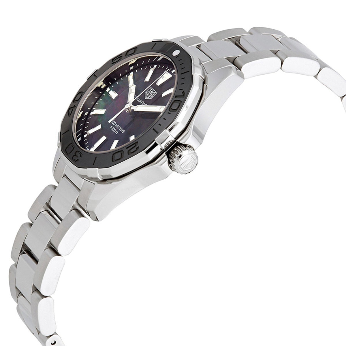  Shop Authentic Tag Heuer Aquaracer Black Dial Watch for Women - WAY131K.BA0748 - Luxxuri