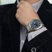  Shop Authentic Citizen Eco Drive Urban Black Dial Silver Stainless Steel Watch For Men - AW0020-59EB - Luxxuri