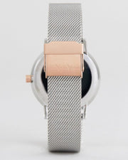  Shop Authentic Armani Exchange Lola Analog White Dial Silver Mesh Strap Watch For Women - AX5537 - Luxxuri
