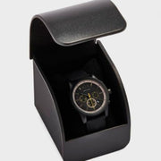  Shop Authentic Armani Exchange Outerbanks Chronograph Black Dial Black Silicone Strap Watch For Men - AX1343 - Luxxuri