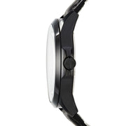  Shop Authentic Armani Exchange Hampton Chronograph Black Dial Black Leather Strap Watch For Men - AX2400 - Luxxuri