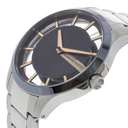  Shop Authentic Armani Exchange Hampton Chronograph Grey Dial Silver Steel Strap Watch For Men - AX2405 - Luxxuri