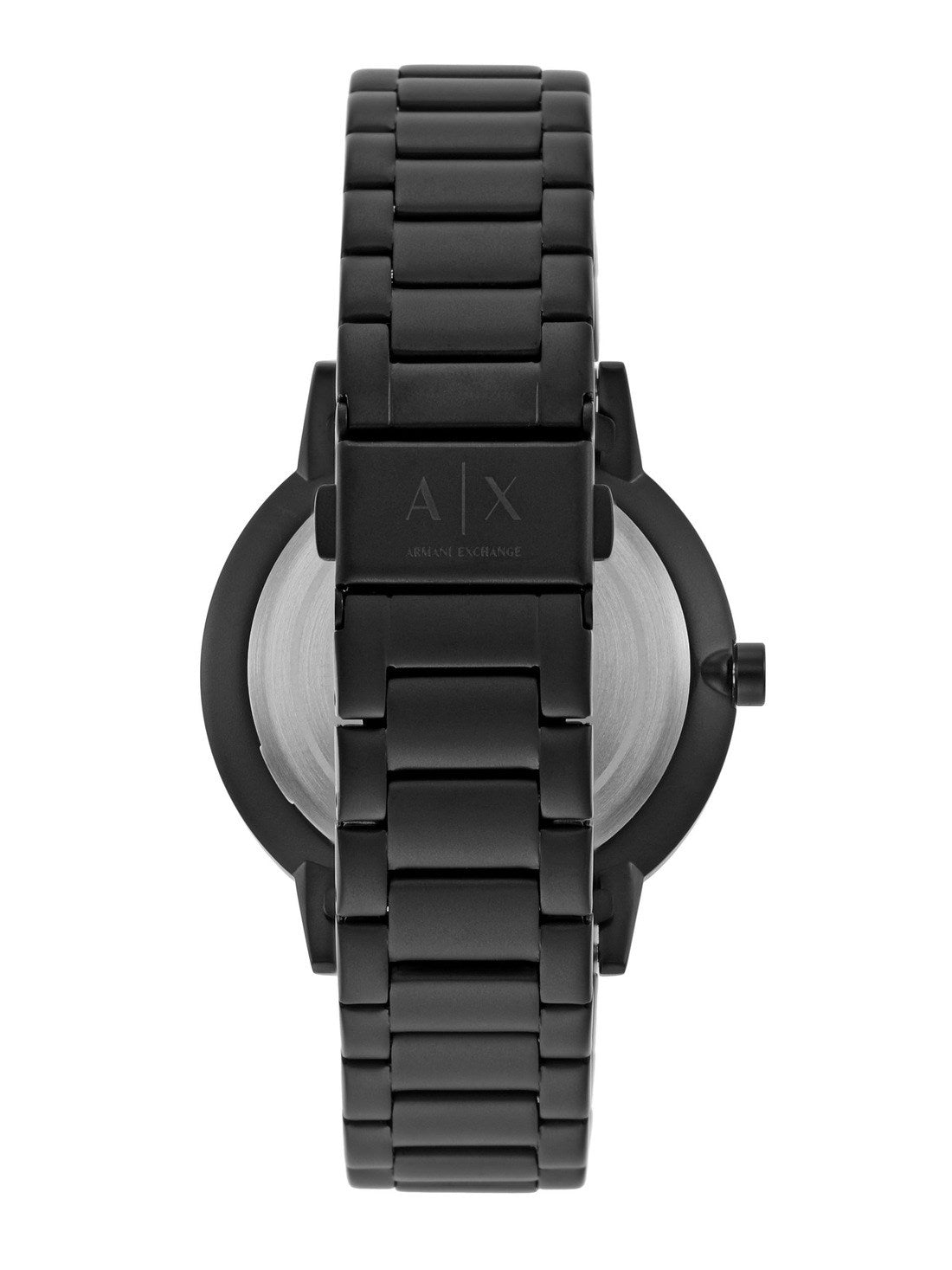  Shop Authentic Armani Exchange Cayde Chronograph Black Dial Black Steel Strap Watch for Men - AX2748 - Luxxuri