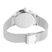  Shop Authentic Armani Exchange Cayde Chronograph Black Dial Silver Mesh Strap Watch For Men - AX2714 - Luxxuri