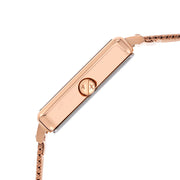  Shop Authentic Armani Exchange Lola Quartz Silver Dial Rose Gold Mesh Strap Watch For Women - AX5802 - Luxxuri
