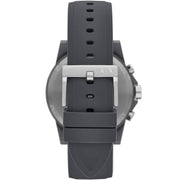  Shop Authentic Armani Exchange Outerbanks Chronograph Grey Dial Grey Silicone Strap Watch For Men - AX7123 - Luxxuri