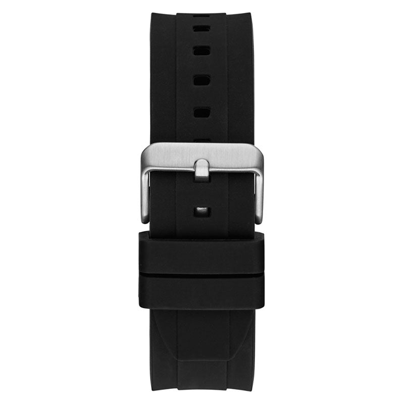  Shop Authentic Guess Empire Chronograph Black Dial Black Silicon Strap Watch For Men - GW0583G1 - Luxxuri