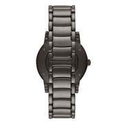  Shop Authentic Emporio Armani Meccanico Automatic Black Dial Black Steel Strap Watch For Men - AR60010 - Luxxuri