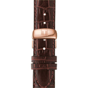  Shop Authentic Tissot Le Locle Powermatic 80 Silver Dial Brown Leather Strap Watch For Men - T006.407.36.033.00 - Luxxuri