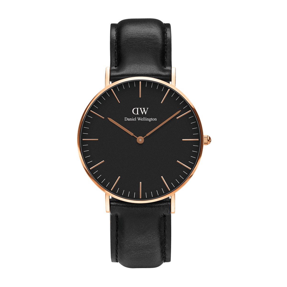  Shop Authentic Daniel Wellington Classic Sheffield Black Dial Black Leather Strap Watch For Men - DW00100127 - Luxxuri