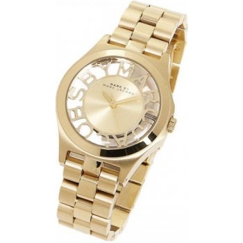  Shop Authentic Marc Jacobs Henry Gold Dial Gold Steel Strap Watch for Women - MBM3292 - Luxxuri