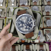  Shop Authentic Fossil Brox Multifunction Grey Dial Brown Leather Strap Watch for Men - BQ2800 - Luxxuri