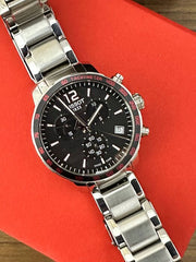  Shop Authentic Tissot Quickster Chronograph Quartz Watch For Men - T095.417.11.057.00 - Luxxuri