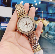  Shop Authentic Michael Kors Darci White Dial Gold Steel Strap Watch for Women - MK3727 - Luxxuri