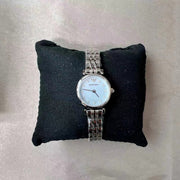 Shop Authentic Emporio Armani Gianni Blue Dial Silver Steel Strap Watch For Women - AR1961 - Luxxuri