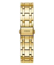  Shop Authentic Guess Cosmo Diamonds Gold Dial Gold Steel Strap Watch For Women - GW0033L2 - Luxxuri