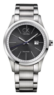  Shop Authentic Calvin Klein Bold Black Dial Silver Steel Strap Watch for Men - K2246107 - Luxxuri