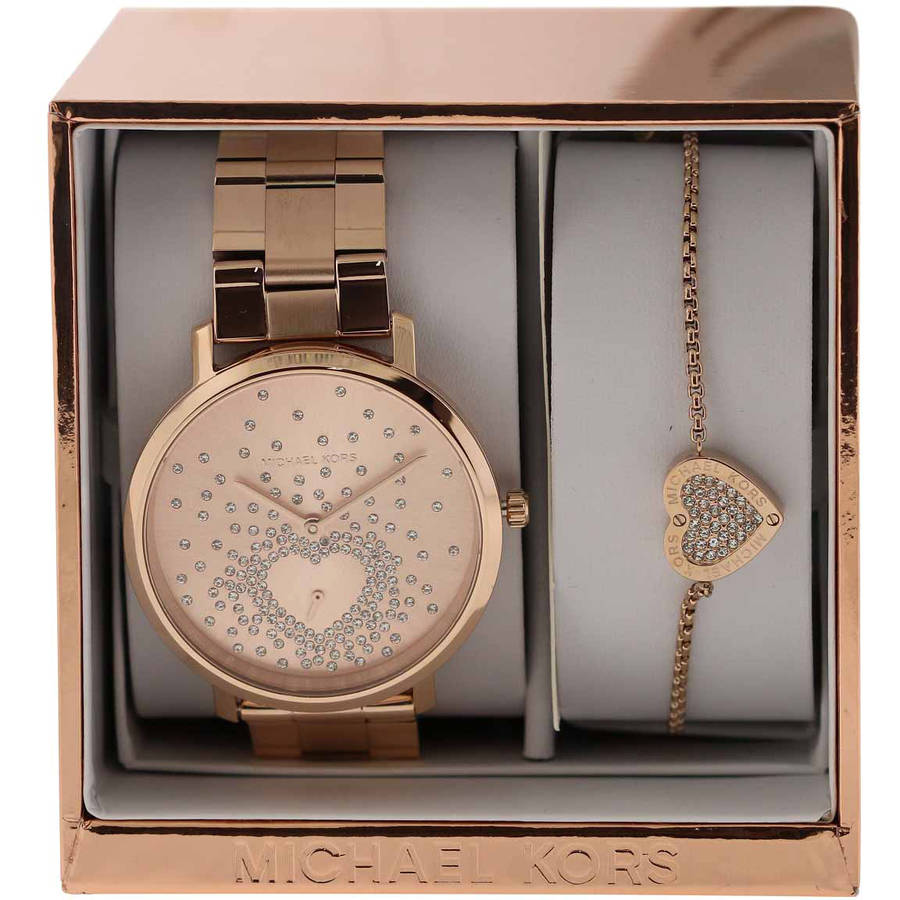  Shop Authentic Michael Kors Jaryn Rose Gold Dial Rose Gold Steel Strap Watch for Women - MK3621 - Luxxuri