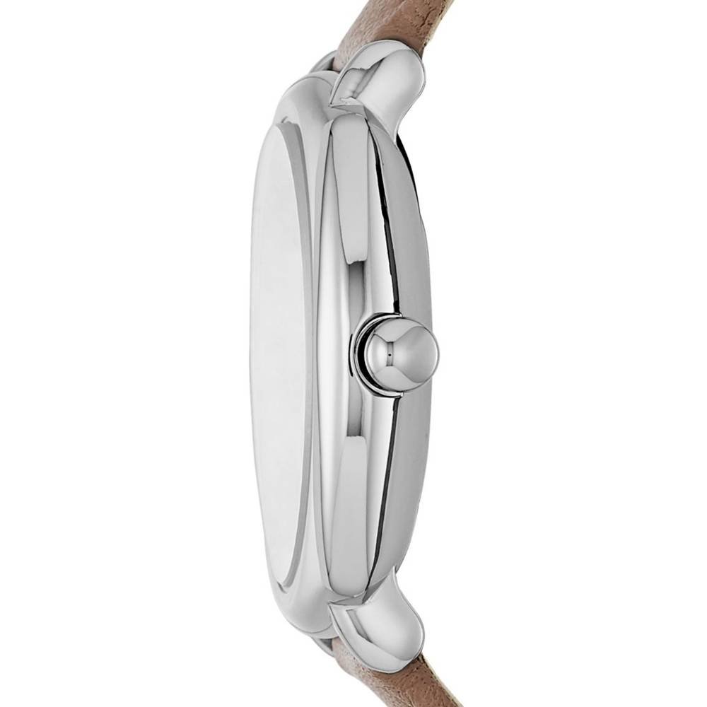  Shop Authentic Marc Jacobs Mandy Silver Dial Brown Leather Strap Watch for Women - MJ1563 - Luxxuri
