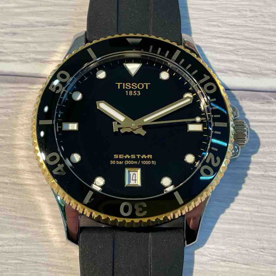  Shop Authentic Tissot Seastar 1000 Black Dial Black Rubber Strap Watch For Men - T120.410.27.051.00 - Luxxuri
