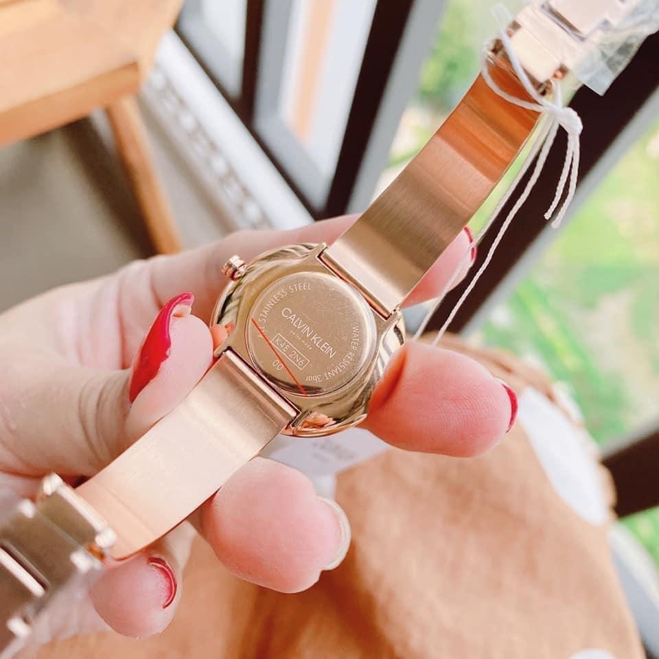  Shop Authentic Calvin Klein Seduce White Dial Two Tone Steel Strap Watch for Women - K4E2N616 - Luxxuri
