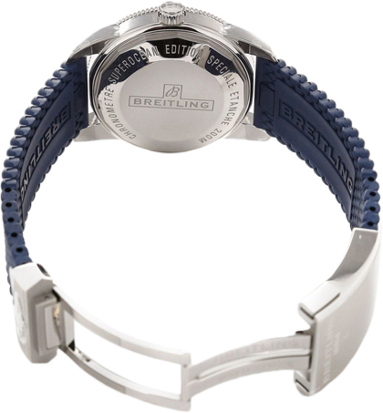  Shop Authentic Breitling Superocean Heritage B20 Automatic 42 Blue Dial Blue Mesh Bracelet Watch for Men - AB2010161C1S1 - Luxxuri