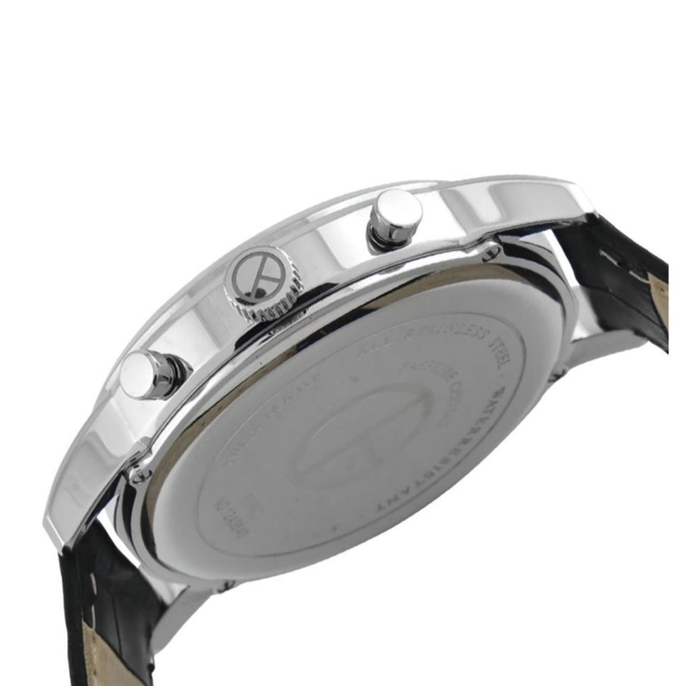  Shop Authentic Hugo Boss Hero Chronograph Black Dial Black Leather Strap Watch For Men - 1513752 - Luxxuri