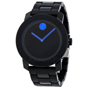  Shop Authentic Movado Bold TR90 Black Dial Black Steel Strap Watch for Men - 3600099 - Luxxuri