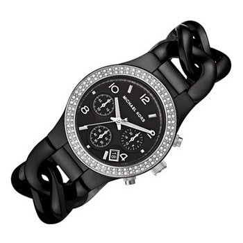  Shop Authentic Michael Kors Ceramic Black Dial Black Steel Strap Watch for Women - MK5388 - Luxxuri
