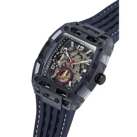 Shop Authentic Guess Phoenix Chronograph Black Dial Black Rubber Strap Watch for Men - GW0499G1 - Luxxuri