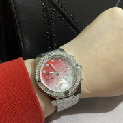  Shop Authentic Guess Confetti Diamonds Silver Dial Silver Steel Strap Watch for Women - W0774L7 - Luxxuri