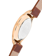  Shop Authentic Daniel Wellington Dapper Durham White Dial Brown Leather Strap Watch For Men - DW00100115 - Luxxuri