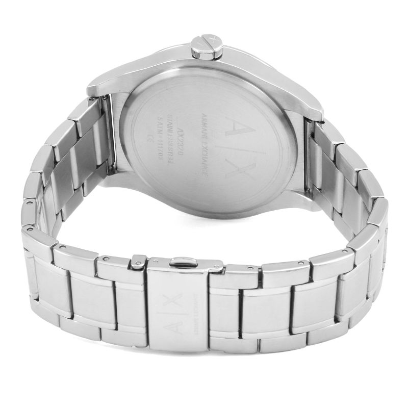  Shop Authentic Armani Exchange Nico Analog Black Dial Silver Steel Strap Watch For Men - AX2320 - Luxxuri