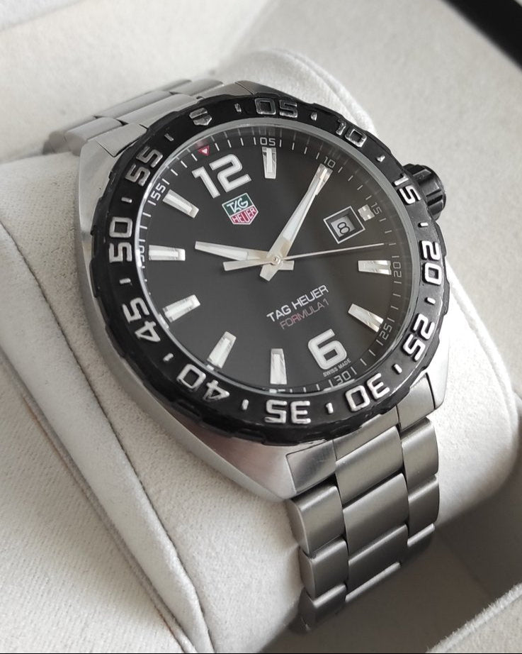  Shop Authentic Tag Heuer Formula 1 Black Dial Watch for Men - WAZ1110.BA0875 - Luxxuri