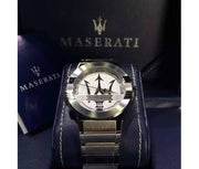  Shop Authentic Maserati Potenza Silver Dial Silver Steel Strap Watch For Men - R8853108002 - Luxxuri