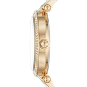  Shop Authentic Michael Kors Parker Mother of Pearl Dial Two Tone Steel Strap Watch for Women - MK6400 - Luxxuri