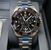  Shop Authentic Tag Heuer Aquaracer Black Dial Watch for Men - CAY111A.BA0927 - Luxxuri