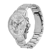  Shop Authentic Armani Exchange Outerbanks Chronograph Silver Dial Silver Steel Strap Watch For Men - AX7141 - Luxxuri