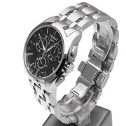  Shop Authentic Tissot Couturier Chronograph Black Dial Silver Steel Strap Watch For Men - T035.617.11.051.00 - Luxxuri