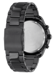  Shop Authentic Citizen Sports Eco Drive Black Dial Black Steel Strap Watch For Men - CA0695-84E - Luxxuri