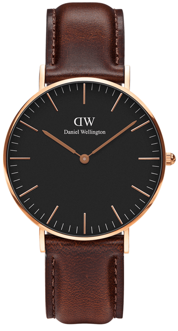  Shop Authentic Daniel Wellington Petite St Mawes Black Dial Brown Leather Strap Watch For Women - DW00100169 - Luxxuri