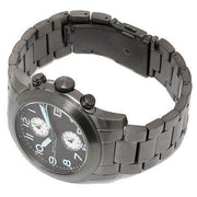  Shop Authentic Marc Jacobs Larry Chronograph Black Dial Grey Steel Strap Watch for Men - MBM5051 - Luxxuri